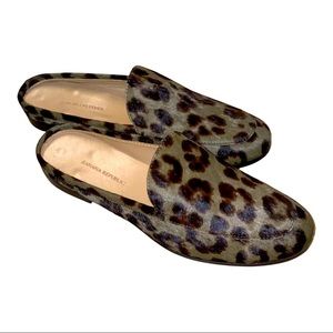 Banana Republic Leather Calf Skin Mules - NEW! Sz7